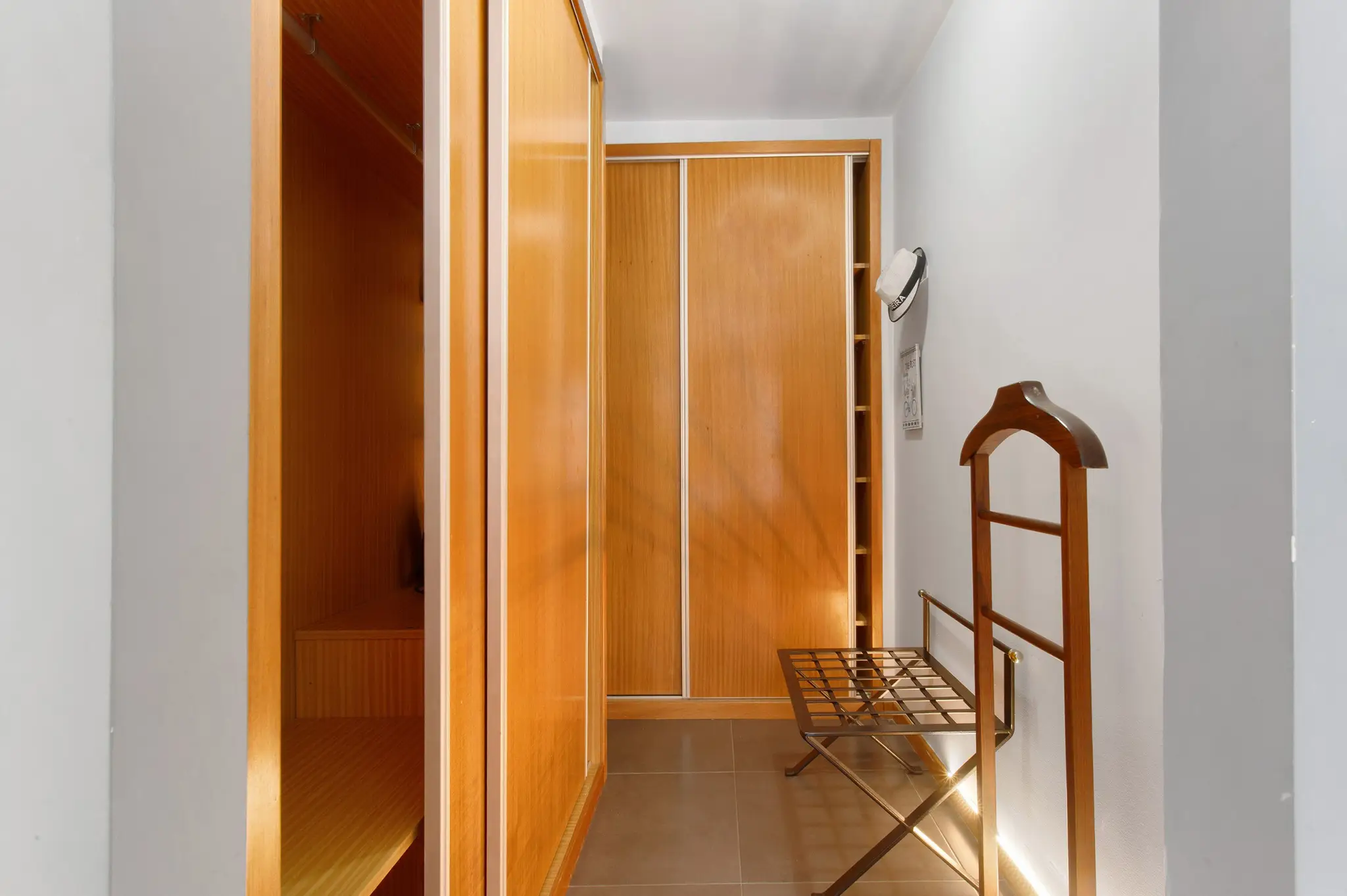 Master bedroom closet area