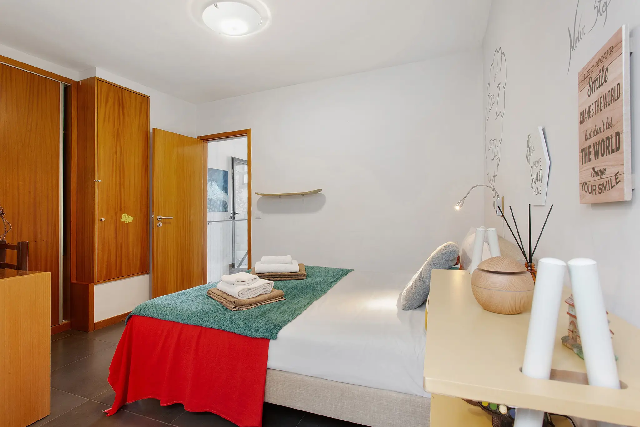 Entrance to the second en-suite bedroom